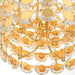 Eurofase 44289-028 Perrene 45" Gold Chandelier