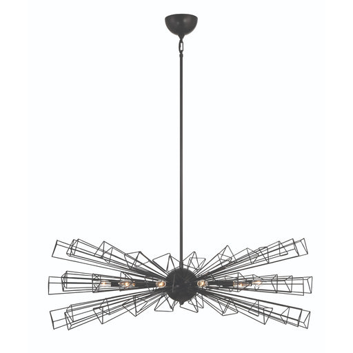Eurofase 46761-019 Dendelio 45" Matte Black Chandelier