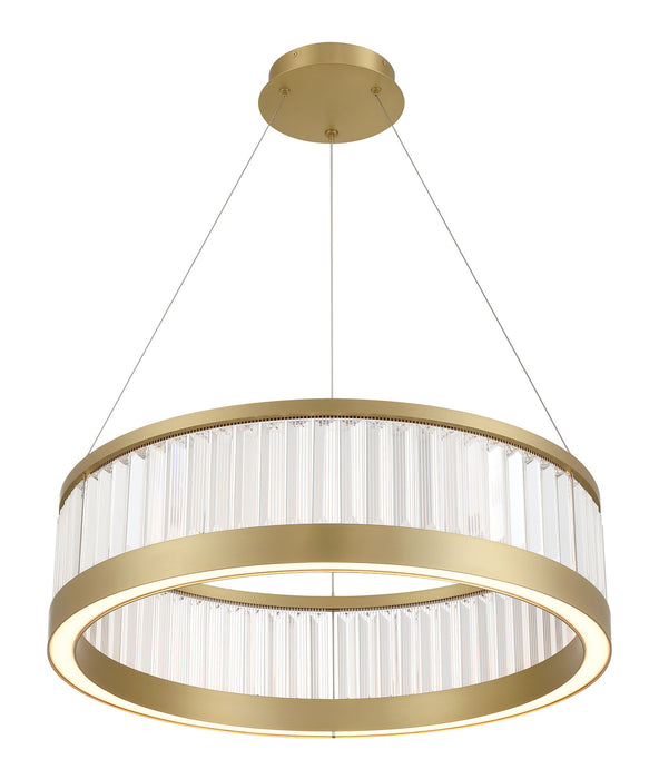Eurofase 49352-016 Empra 30" Gold LED Chandelier