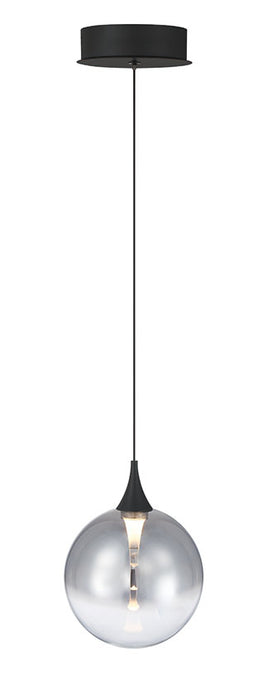 Eurofase 50250-028 Iissa 6" Matte Black LED Pendant Light