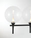 Eurofase 48921-015 Iissa 5-Light Matte Black LED Vanity Light
