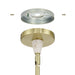 Chandelier Thesis 207361A Montclair 38 inch 12 light Brushed Gold and Natural Alabaster Chandelier THESIS