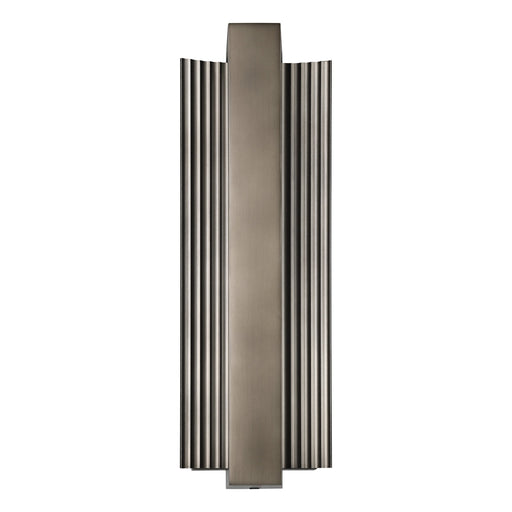 Exterior Wall Sconce Thesis 207069A Jubilee 18 inch Forged Bronze 5CCT LED Exterior Wall Sconce THESIS
