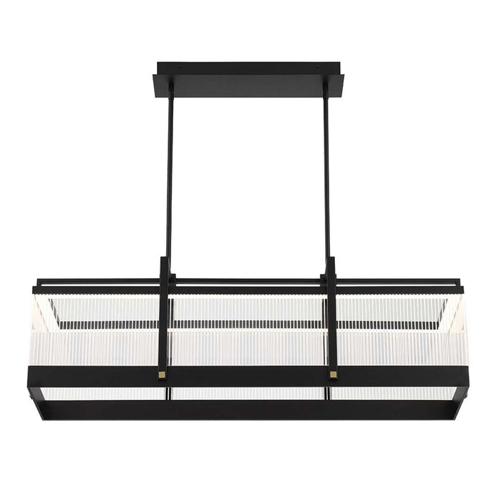 Eurofase 44255-015 Tye 41" Matte Black LED Chandelier