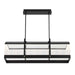 Eurofase 44255-015 Tye 41" Matte Black LED Chandelier