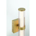 Eurofase 47123-014 Fayton 14" Matte Gold LED Outdoor Wall Light