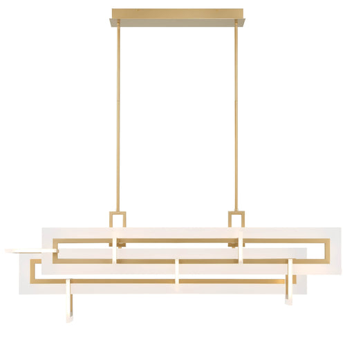 Eurofase 46806-024 Inizio 55" Matte Gold LED Chandelier