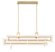 Eurofase 46806-024 Inizio 55" Matte Gold LED Chandelier