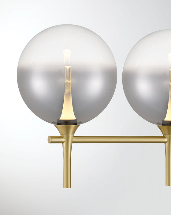 Eurofase 48919-029 Iissa 5-Light Gold LED Vanity Light