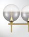 Eurofase 48919-029 Iissa 5-Light Gold LED Vanity Light