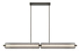 Eurofase 50057-016 Neoness 67" Weathered Brass LED Chandelier