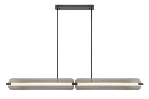 Eurofase 50057-016 Neoness 67" Weathered Brass LED Chandelier