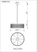 Eurofase 44286-019 Perrene 32" Chrome Chandelier