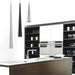Eurofase 20445-034 Sliver 24" Matte Black LED Pendant Light