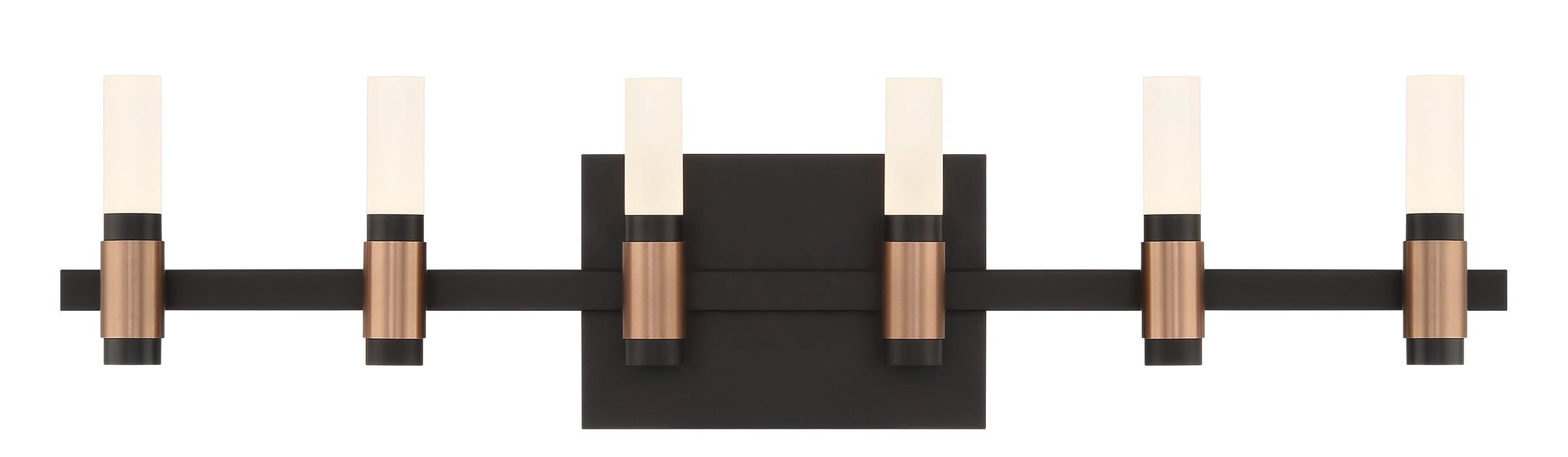 Eurofase 45237-010 Albany 27" Brass-Black Mix LED Vanity Light