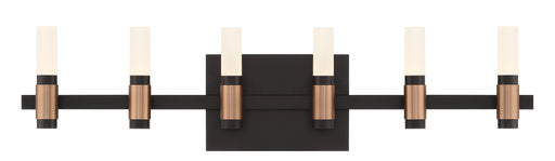 Eurofase 45237-010 Albany 27" Brass-Black Mix LED Vanity Light
