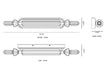 Eurofase 49018-028 Lansdowne 31" Polished Nickel LED Vanity Light