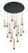 Eurofase 50131-013 Cambre 32" Matte Black LED Chandelier