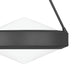 Pendant Light Thesis 207422A Agate 15 inch 3 light Matte Black Pendant Light with Opal Glass Shade THESIS