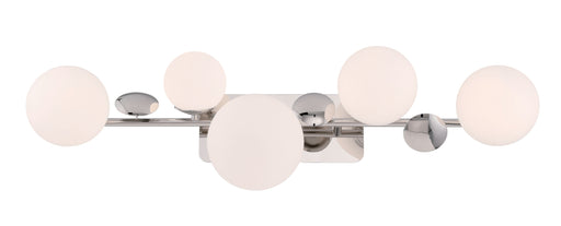 Eurofase 49087-024 Vine 5-Light Polished Nickel LED Vanity Light