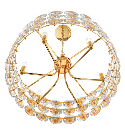 Eurofase 44285-026 Perrene 23" Gold Chandelier