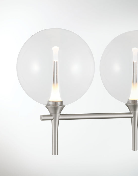 Eurofase 48920-018 Iissa 5-Light Satin Nickel LED Vanity Light