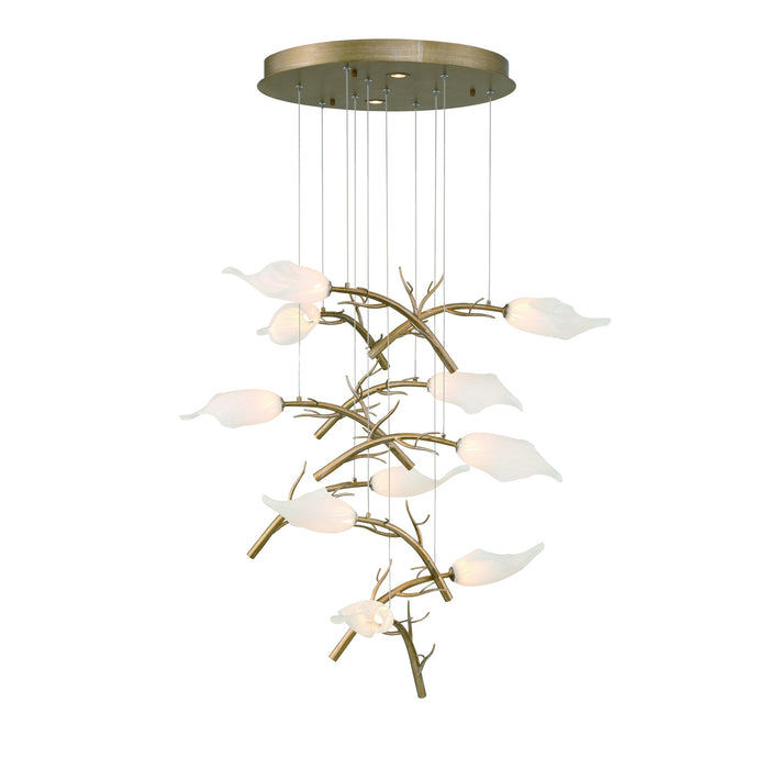 Eurofase 47229-013 Matera 23" Antique Gold LED Chandelier