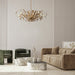 Eurofase 46433-015 Kagra 56" Antique Brass Chandelier