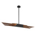 Eurofase 43866-014 Umura 49" Matte Black LED Chandelier