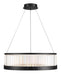 Eurofase 49352-023 Empra 30" Matte Black LED Chandelier