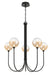 Eurofase 48923-039 Iissa 34" Matte Black LED Chandelier