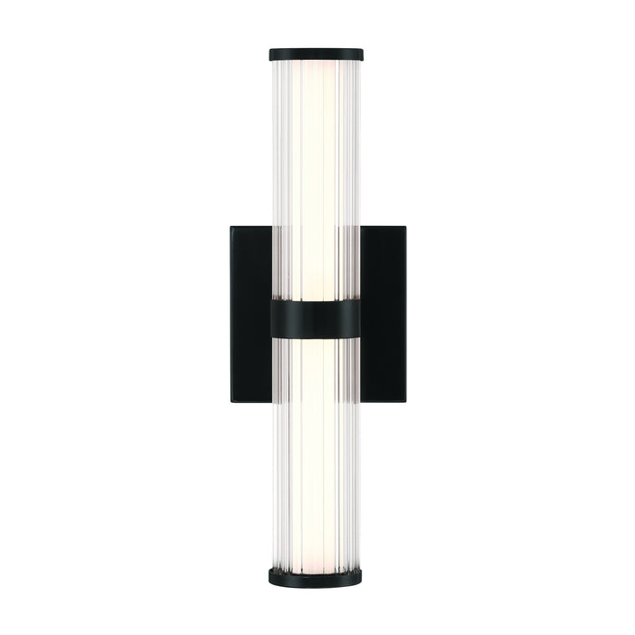 Eurofase 47123-021 Fayton 14" Matte Black LED Outdoor Wall Light