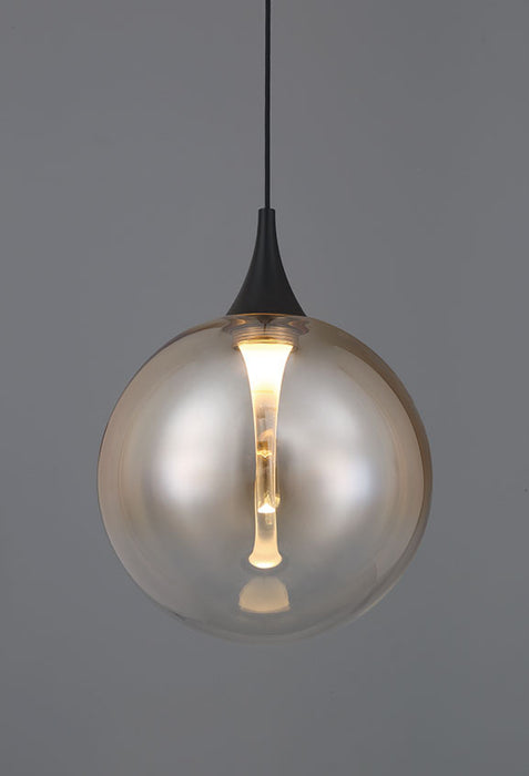 Eurofase 50250-035 Iissa 6" Matte Black LED Pendant Light