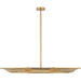 Eurofase 43866-021 Umura 49" Satin Gold Paint LED Chandelier