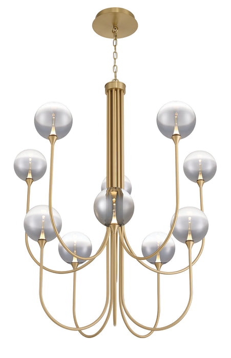 Eurofase 48925-020 Iissa 40" Gold LED Chandelier