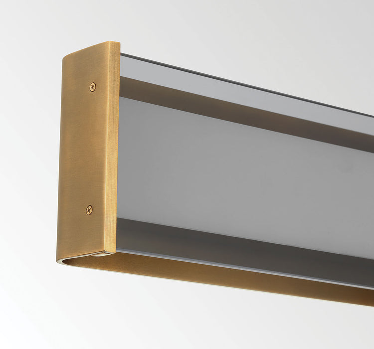 Eurofase 50115-013 Dulton 14" Antique Brass LED Wall Sconce