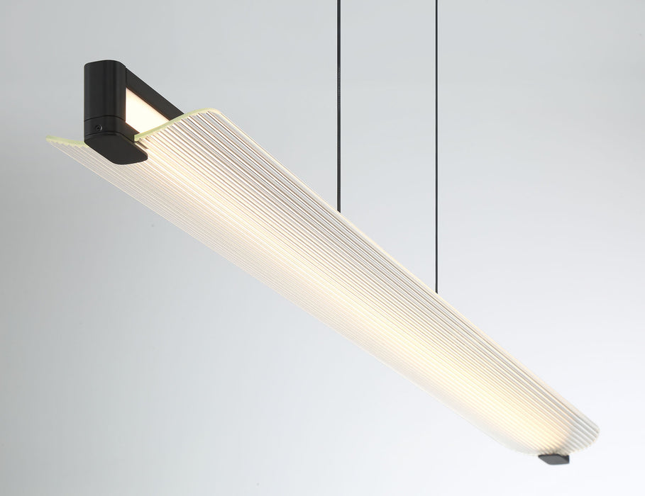 Eurofase 50058-020 Neoness 50" Matte Black LED Chandelier