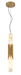 Eurofase 50353-026 Venna 23" Antique Brass LED Pendant Light