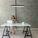 Eurofase 37931-018 Pemberton 38" Brushed Brass LED Pendant Light
