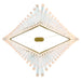 Eurofase 47188-013 Vivien 60" Matte Gold LED Chandelier