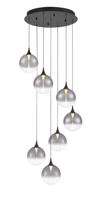 Eurofase 48929-028 Iissa 21" Matte Black LED Chandelier