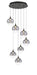 Eurofase 48929-028 Iissa 21" Matte Black LED Chandelier