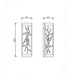 Eurofase 45699-016 Aerie 20" Gold-Black Mix LED Outdoor Wall Light