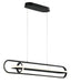 Eurofase 37039-011 Demark 42" Matte Black LED Chandelier