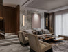 Eurofase 50176-014 Gibraltar 37" Antique Brass LED Vanity Light