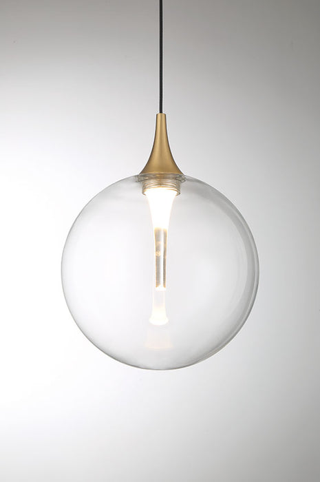 Eurofase 50251-018 Iissa 6" Gold LED Pendant Light