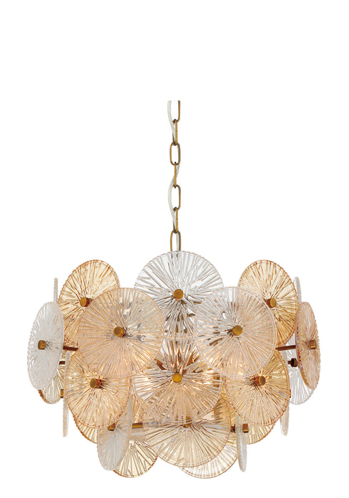 Eurofase 44571-016 Sue-Anne 20" Matte Gold Chandelier