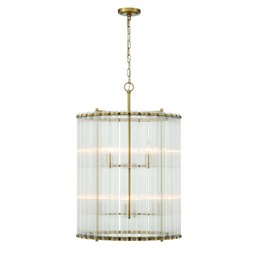 Eurofase 47238-015 Glasbury 27" Gold Chandelier