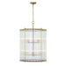 Eurofase 47238-015 Glasbury 27" Gold Chandelier