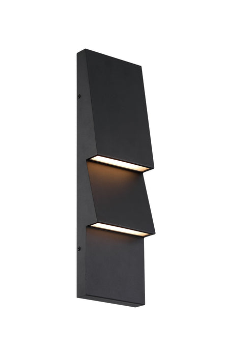 Eurofase 49242-027 Nanton 19" Sand Black LED Outdoor Wall Light